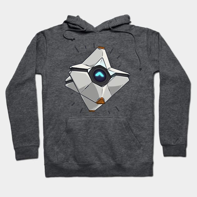 Destiny Happy/Excited Ghost Hoodie by MaiasaLiger